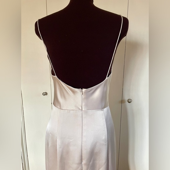 Amsale CHLOE in Champagne size 6 - Picture 8 of 10